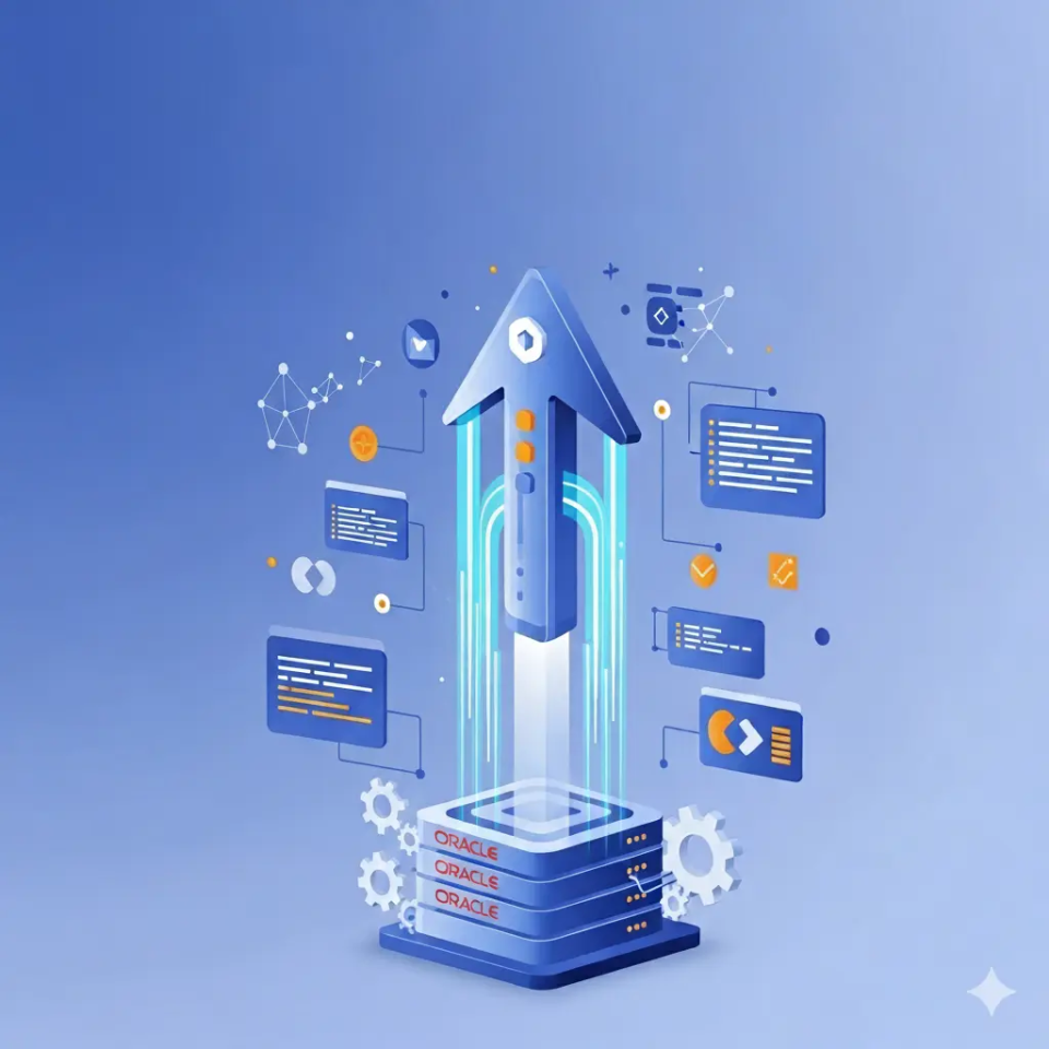 Illustration for Oracle Quarterly Upgrade Accelerator